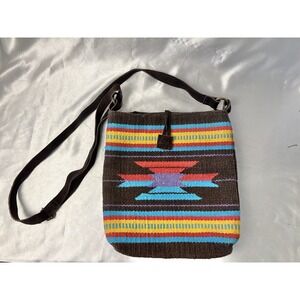 Southwestern Christian Livingston Crossbody Handbag Purse Native Made India